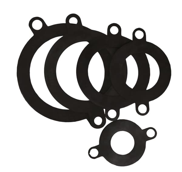 Platt gummitätning DN80