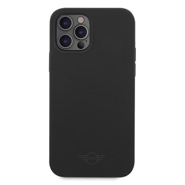 Tone On Tone Mini Silikone Etui til iPhone 12 Pro Max, Sort