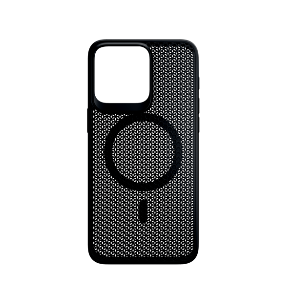3mk COOLING MagCase iPhone 15 Prolle, musta