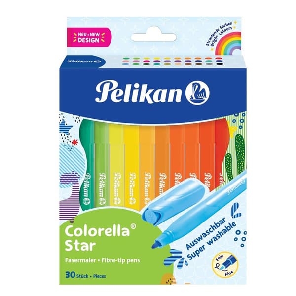 Colorella tuschpenne 30 farver