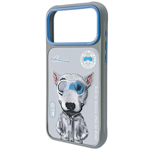 Nimmy Cool&Cute 2.0 Hundecover til iPhone 17 Pro Max Grå