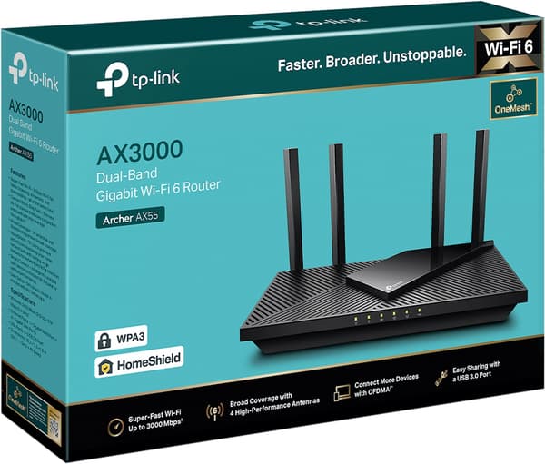 TP-LINK Archer AX55 router