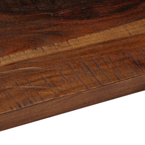 vidaXL bordplade 140x40x2,5 cm rektangulær massiv genbrugstræ