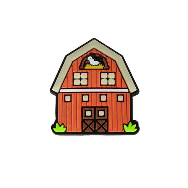 Crocs gummi badge emblem patch Farm Barn 399-19 OS