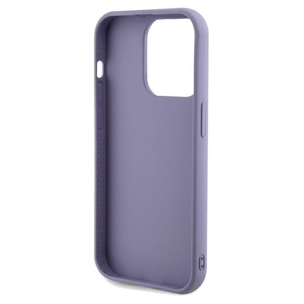 Guess Sequin Script Metal Cover til iPhone 13 Pro / 13, Lilla