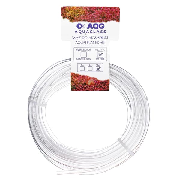CO2 POLYURETANSLANG 4/6MM 10M TRANSPARENT FÖR CO2-INSTALLATION