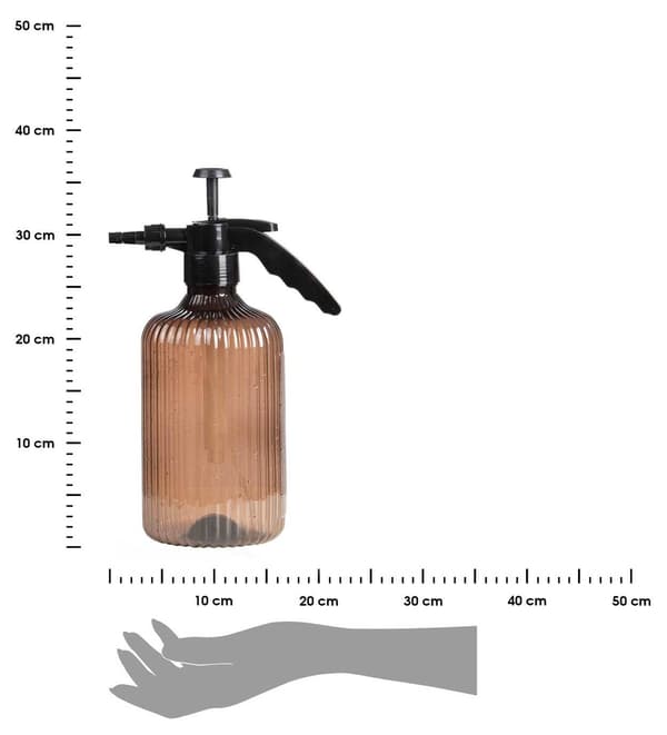 Paineruisku kasveille, ruskea