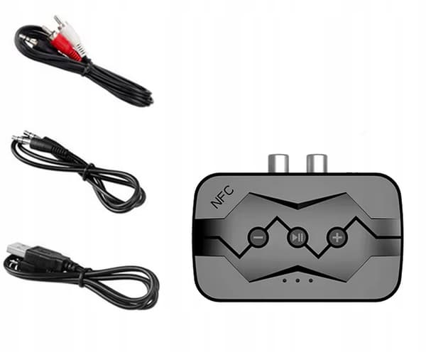 BLUETOOTH TRANSMISSIONSADAPTER MODTAGER + NFT-SENDER TF USB-indgang