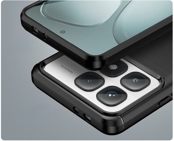 Etui til Xiaomi 14T, Carbon, sort