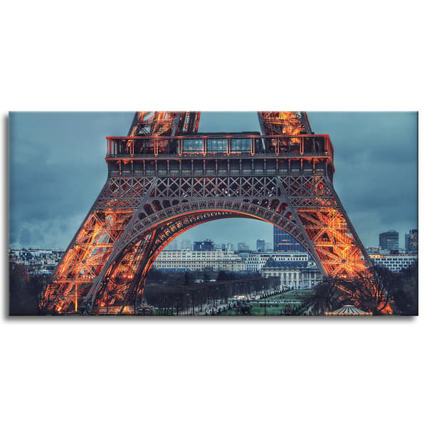Canvas-taulu, Arkkitehtuuri, Eiffel-torni, 120x60