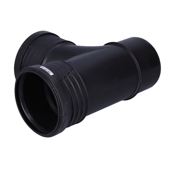 Sitech Plus PP-HT T-rör 110x110/87,5 sanitär, för internt avlopp