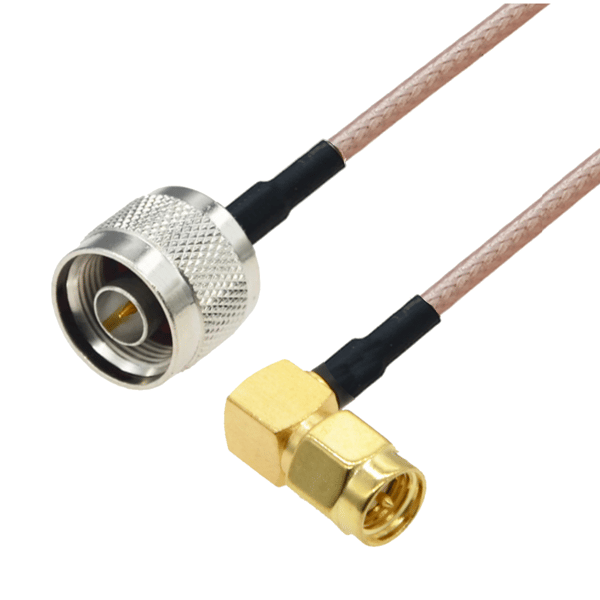 Pigtail N-stik/SMA-stik RA RG316 3m