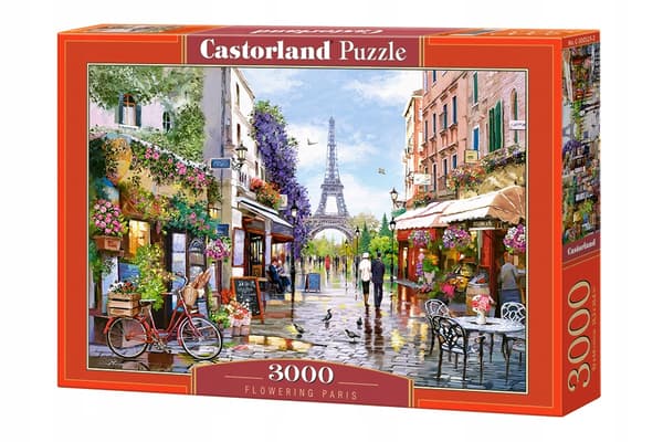 Pussel 3000 bitar C-300525-2 Blommande Paris