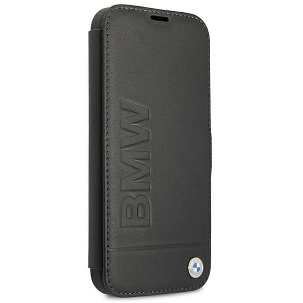 BMW Signature Flip-cover til iPhone 13 mini, sort