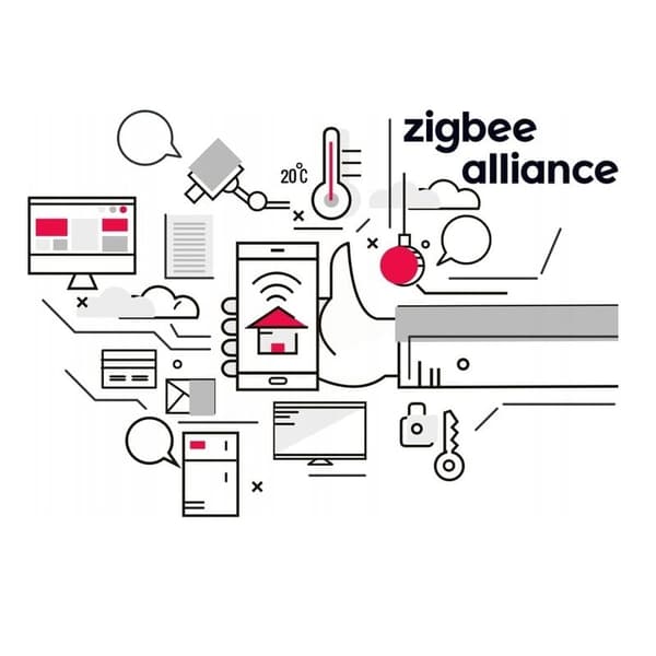 Tuya 3-kanals Zigbee belysningscontroller