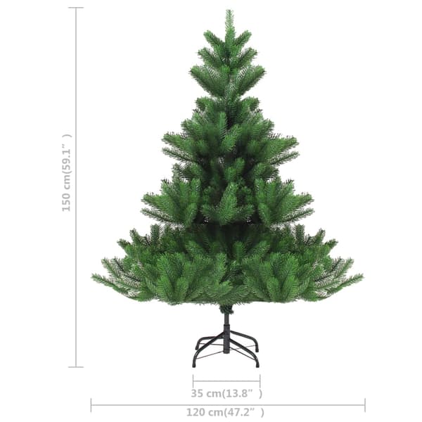 vidaXL kunstig kaukasisk gran, grøn, 150 cm
