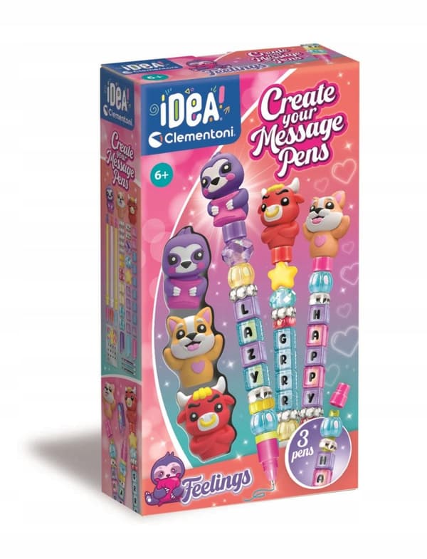 MINI PEN FACTORY EMOTIONS CLEMENTONI pennset 6+