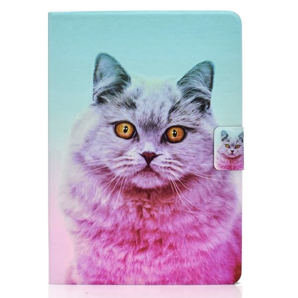 Samsung Galaxy Tab A9 X110 / X115 -kotelo, pinkki kissa