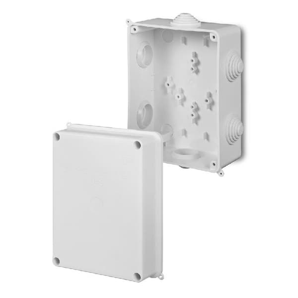 Samledåse, 6-udtag, uden indsats, IP55 4x16 EP-Lux