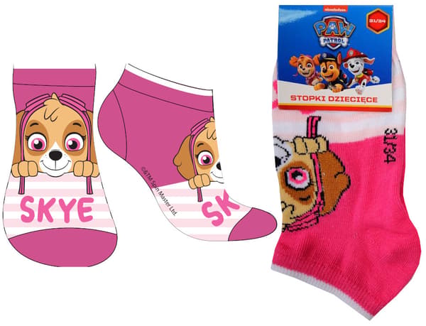 PAW PATROL strømper FEET til piger 27/30