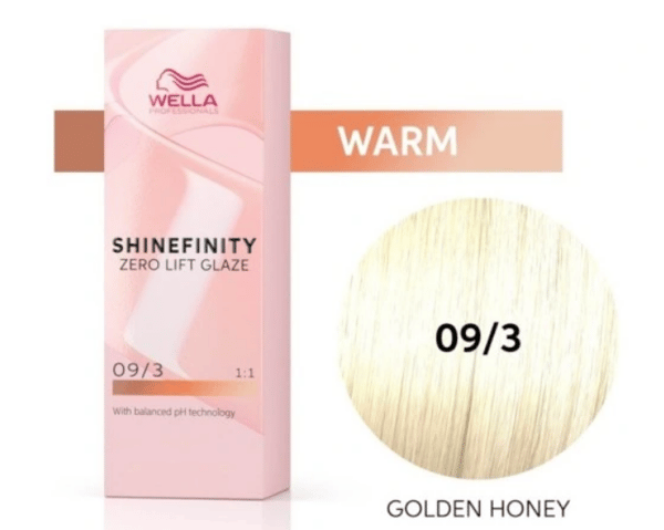 Wella Shinefinity 60 ml 09/3 lämmin