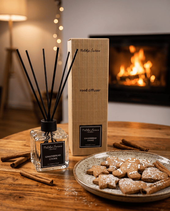 Doftdiffusor med pepparkaksbitar