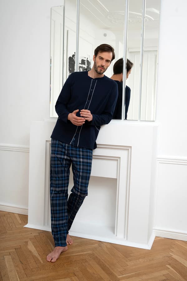Jakub herrpyjamas långärmad, långbyxor XL