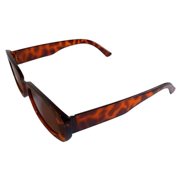 Klassiska bruna leopardsolglasögon