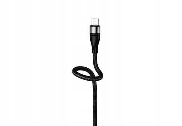 JELLICO USB-microUSB-KAAPELI 3.1A 1M Musta