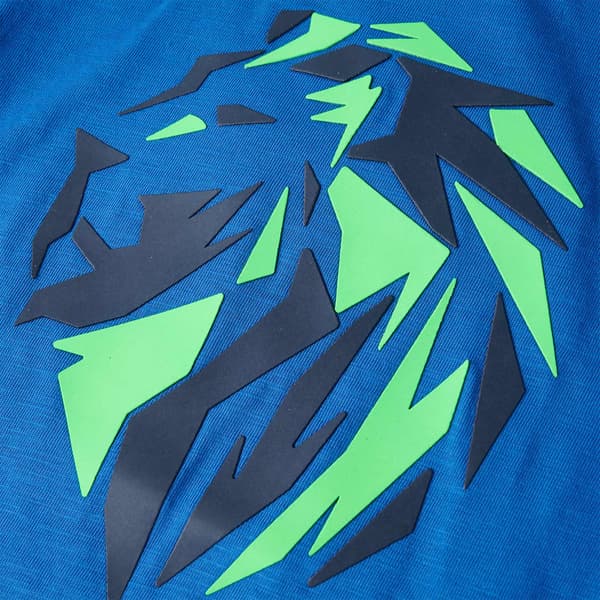 Barn-T-shirt, blå, 116