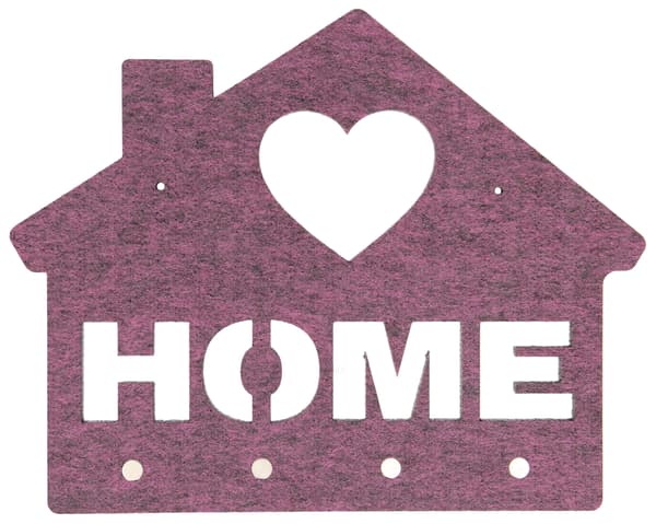HOUSE-avaimenperä - violetti
