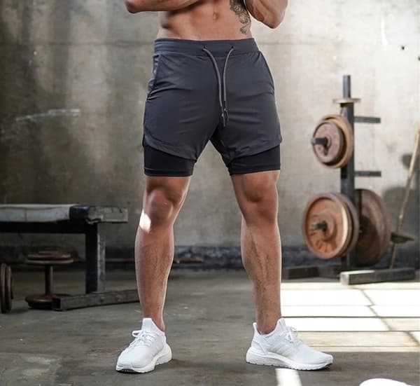 Svarta herrshorts storlek XL