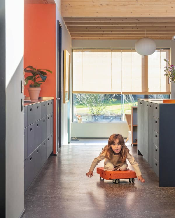 MODU - Sparkcykelbräda - orange/bränd orange