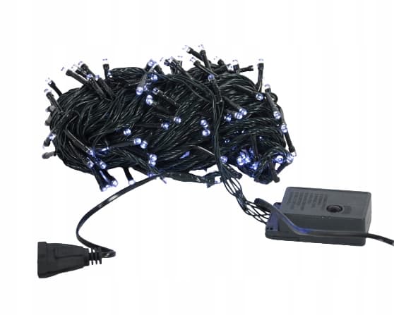500LED julgransbelysning utomhus, kallvit