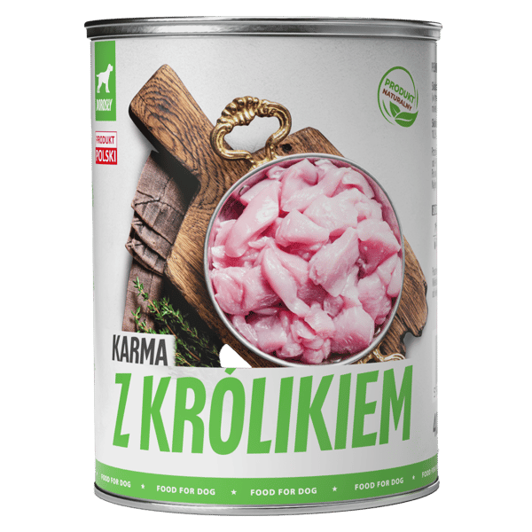 TufTuf VÅDFODER TIL HUNDE Dåse med kødblanding SMAGSÆT 12x400g