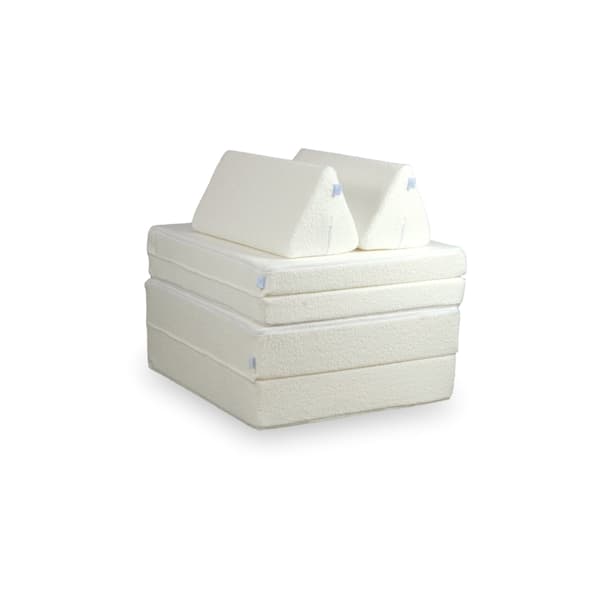 Montessori Standard Bouclé Leksoffa Vit