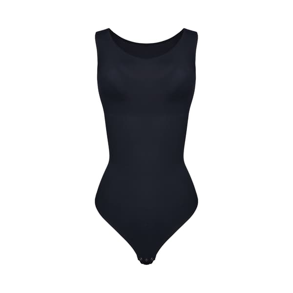 SØMLØS Esotiq shaping bodysuit med stropper | sort XL