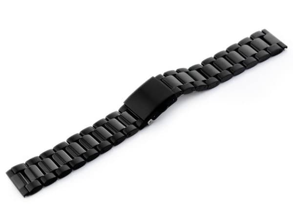 Rannekoru Pacific Malli 1 kiinteä - musta 20mm