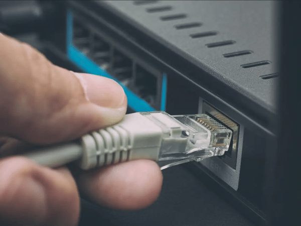 KO26 LAN ETHERNET KABEL RJ45 CAT5E PARFORENET TIL ROUTER 10m