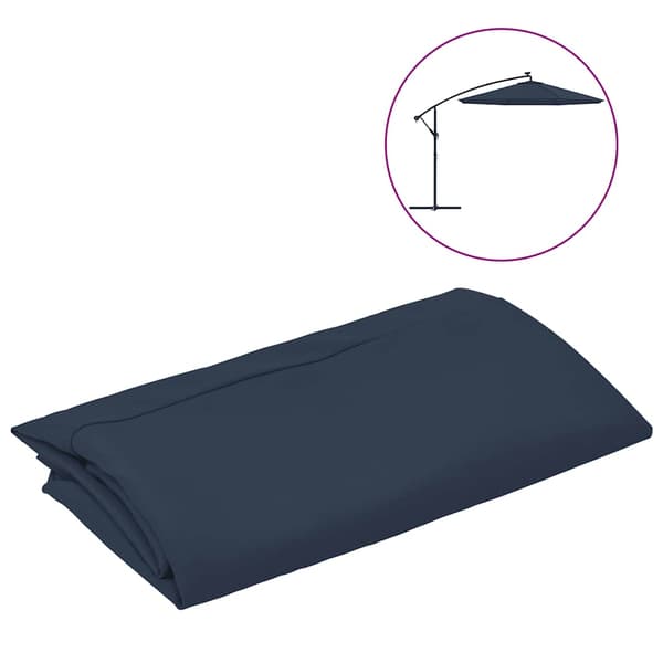 vidaXL Reservparasollskydd blått 350 cm