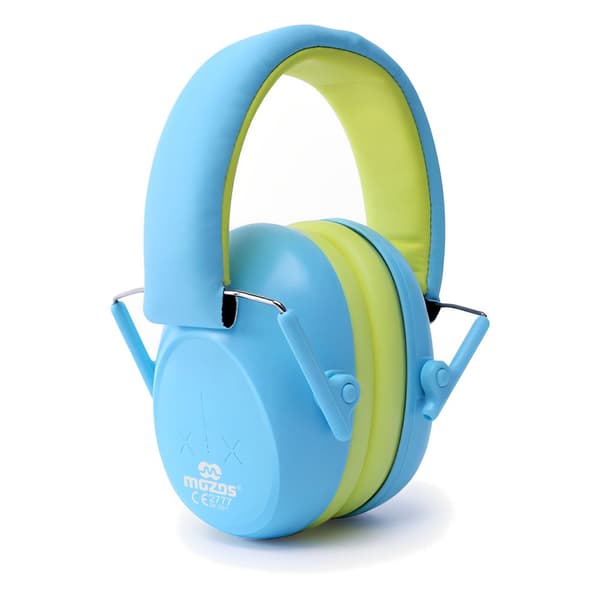 MOZOS KM-5-BLUE blå skyddande öronskydd för barn