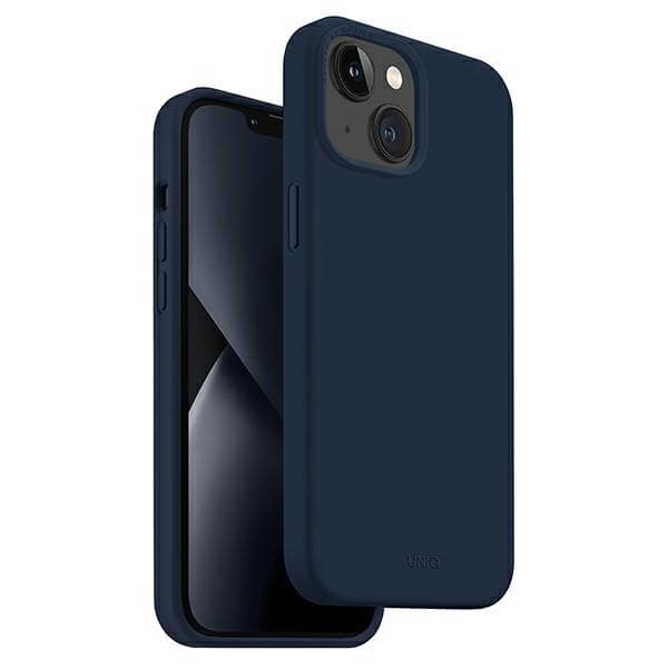 UNIQ Lino iPhone 14 Plus / 15 Plus 6,7" blå/marineblå cover