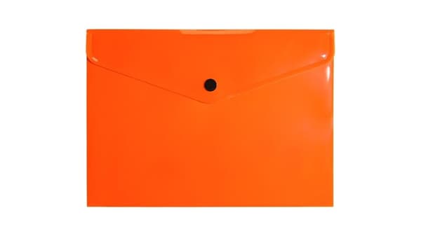 A5 PP neonorange kuvertmappe