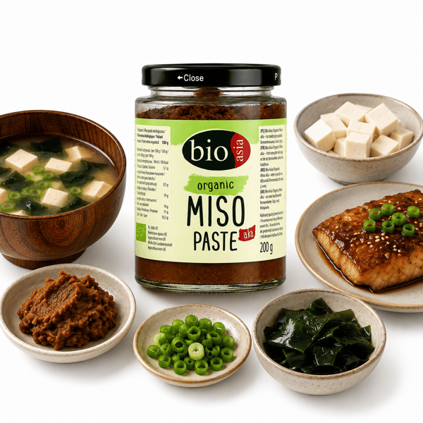 BIOASIEN | Paste aka miso | BIO ORGANISK | 200 g