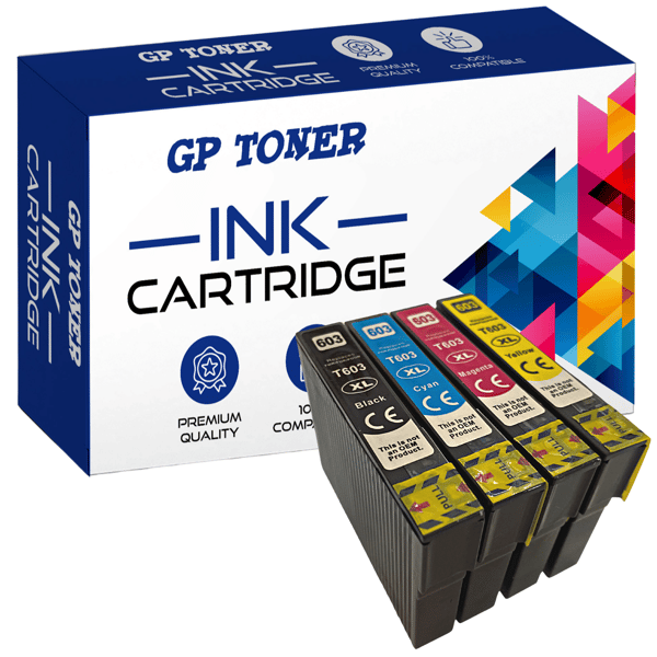 4x blæk til Epson GP-E603XL CMYK GP