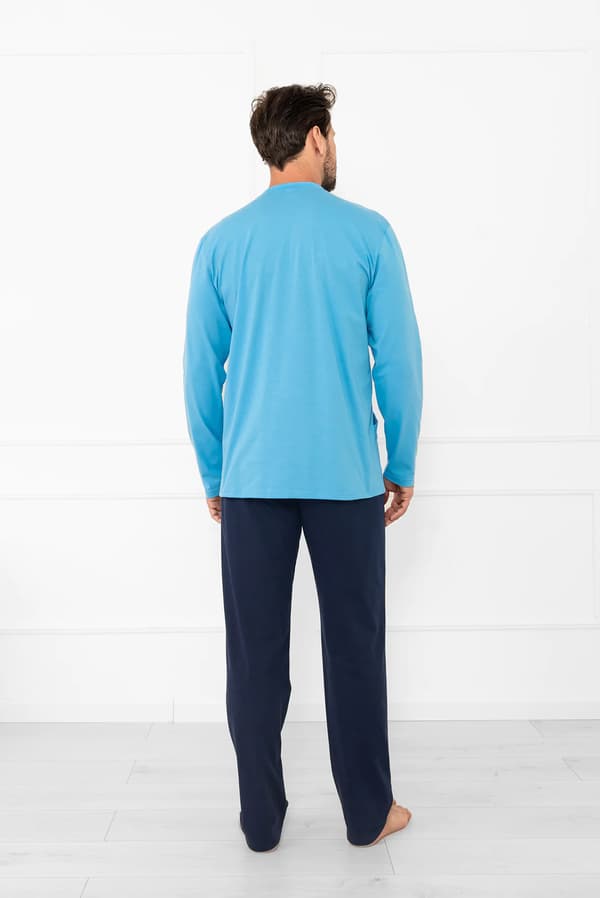 Alcest herr långärmad pyjamas, långbyxor XXL