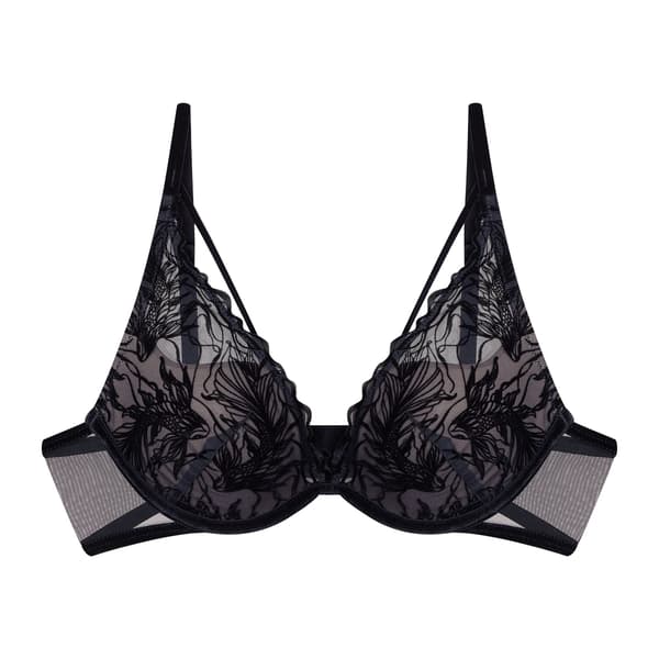 Bree Esotiq push-up -rintaliivit | Musta 65C