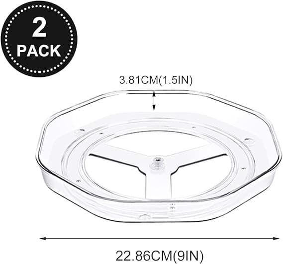 360° roterende multifunktionel beholderorganisator