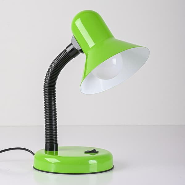 Mentor Grøn Skrivebordslampe 1xE27