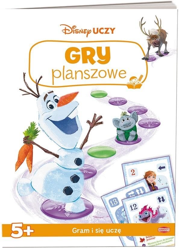 Disney lär. Frost. Brädspel. Ameet